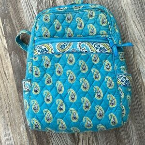 Vera Bradley quilted small backpack